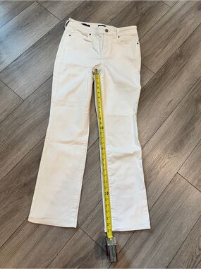 NYDJ Marilyn White Women's Straight-Leg Jeans